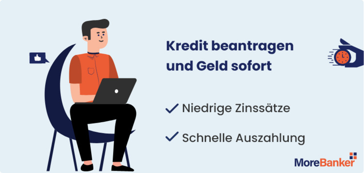 Kredit beantragen und geld sofort