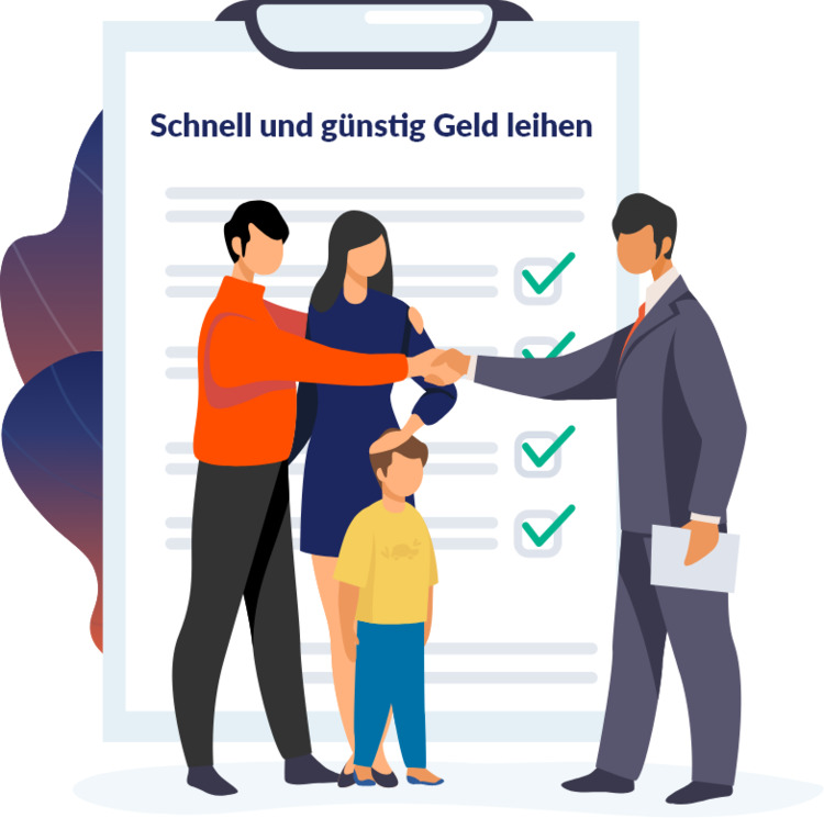 Schnell und günstig geld leihen