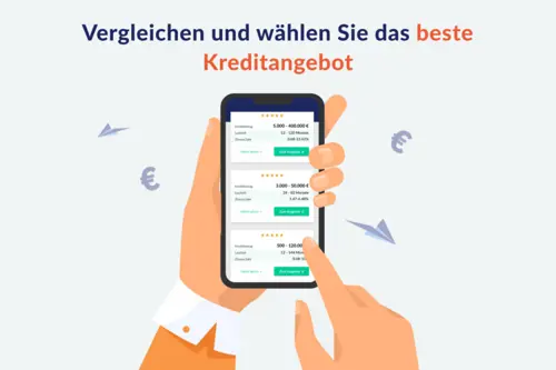 Vergleichen und wählen Sie das beste Kreditangebot